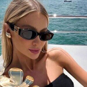 Miu Miu Sunglasses - Black - SMU 11W - Hand Made In Italy